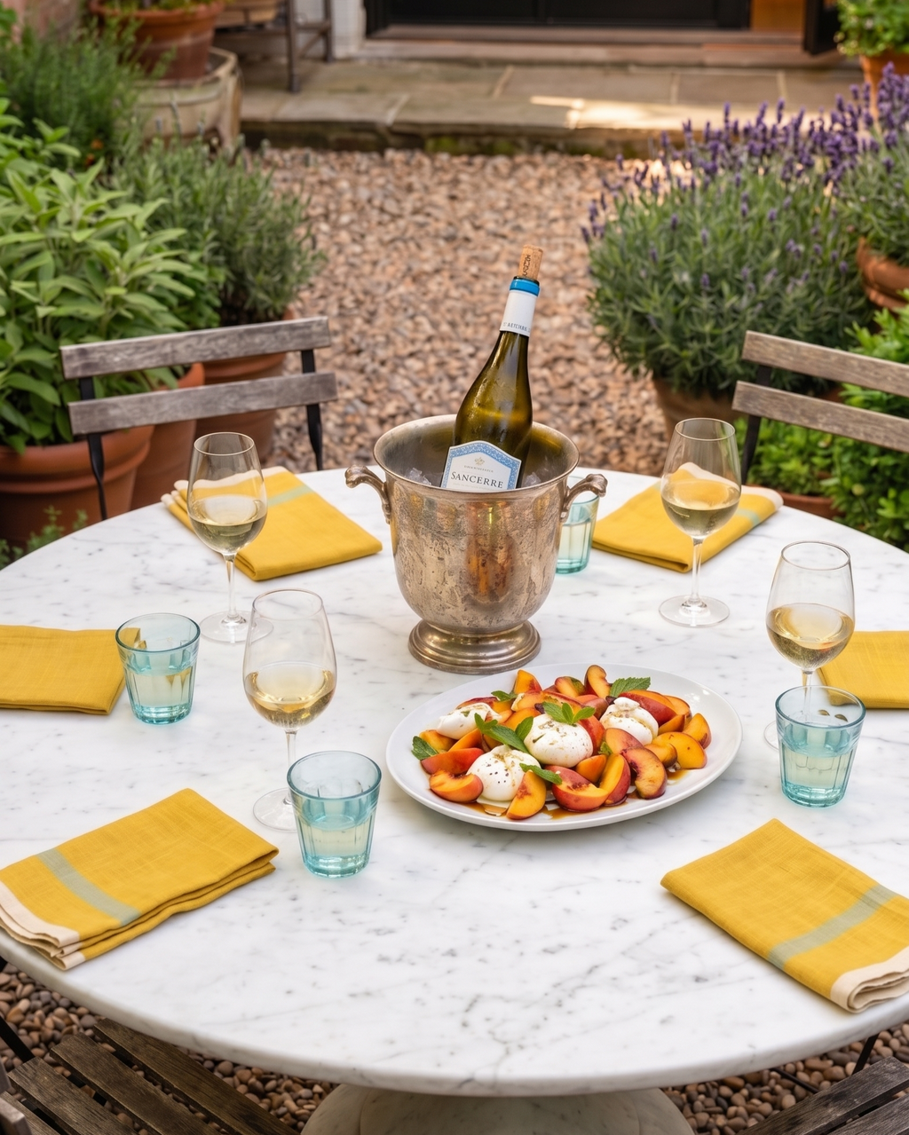 Laundered Linen Napkin Set - Soleil